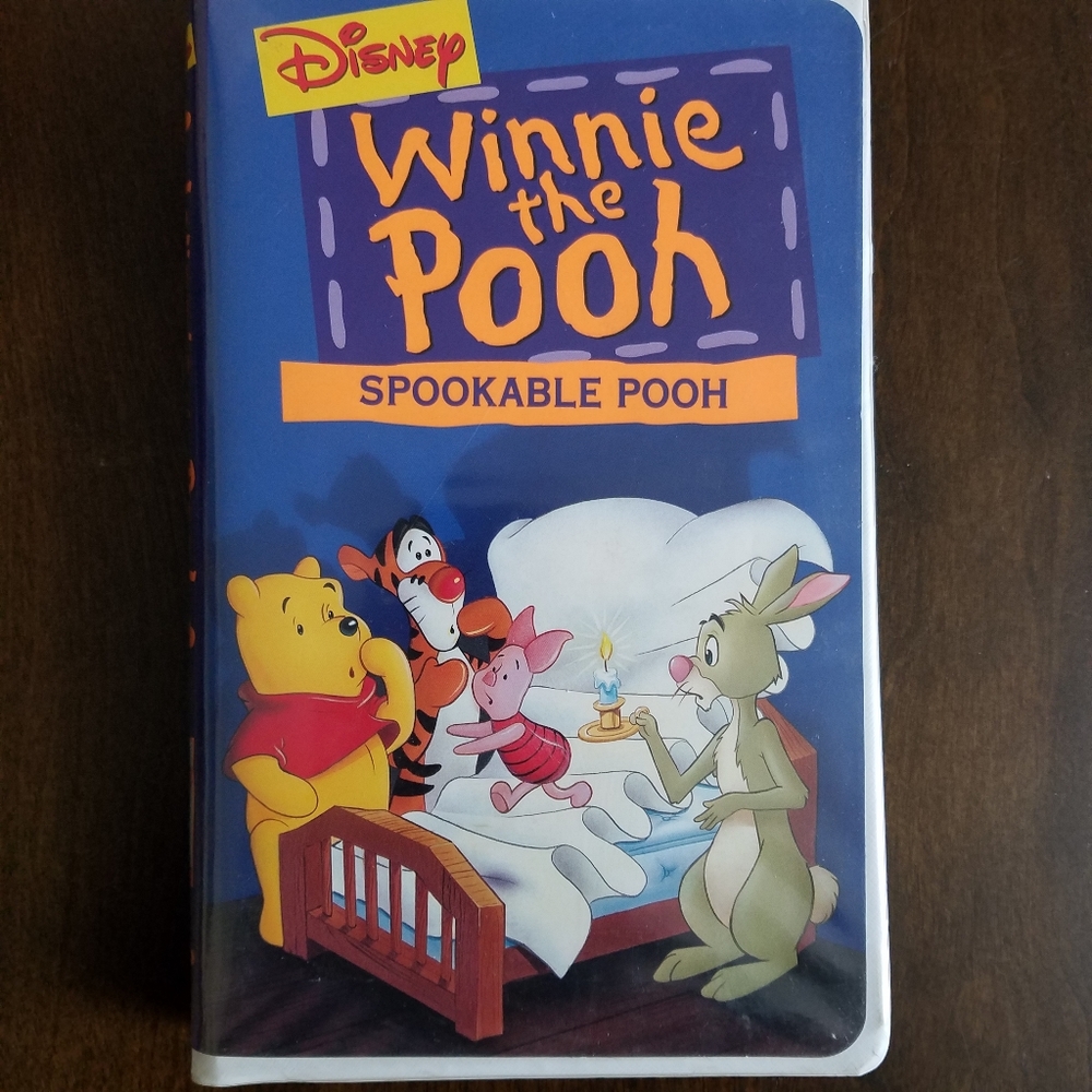 Winnie the Pooh Spookable Pooh (VHS 1996) Disney